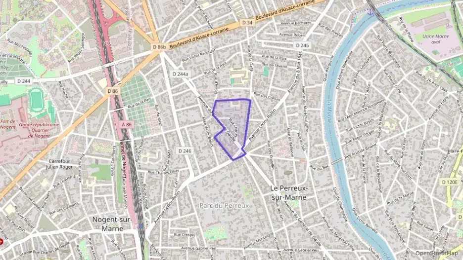 Appartement 47 m² trois pièces à vendre à Le Perreux-sur-Marne