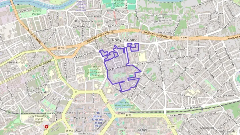 Appartement 25 m² une piece à vendre à Noisy-le-Grand