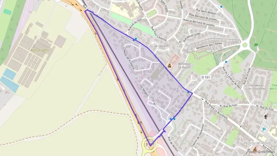 Appartement 59 m² trois pièces à vendre à Noisy-le-Roi