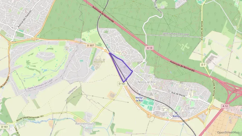 Appartement 59 m² trois pièces à vendre à Noisy-le-Roi