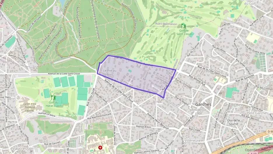 Appartement 85 m² trois pièces à vendre à Vaucresson