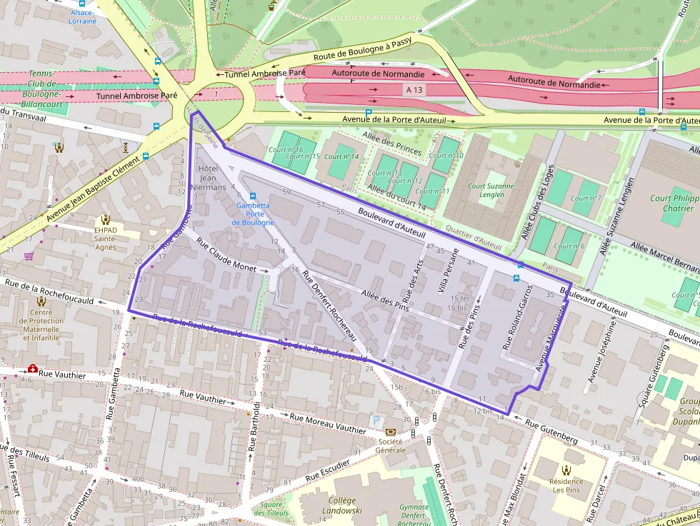 Appartement 42 m² une piece à vendre à Boulogne-Billancourt