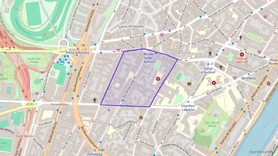 Appartement 58 m² deux pieces à vendre à Paris 16e Arrondissement Appartement 58 m² deux pieces à vendre à Paris 16e Arrondissement