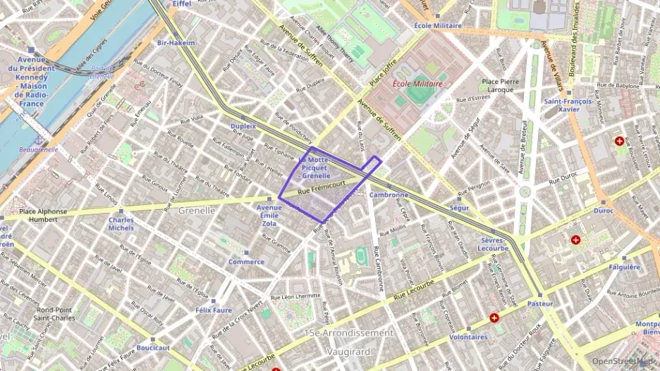 Appartement 25 m² une piece à vendre à Paris 15e Arrondissement