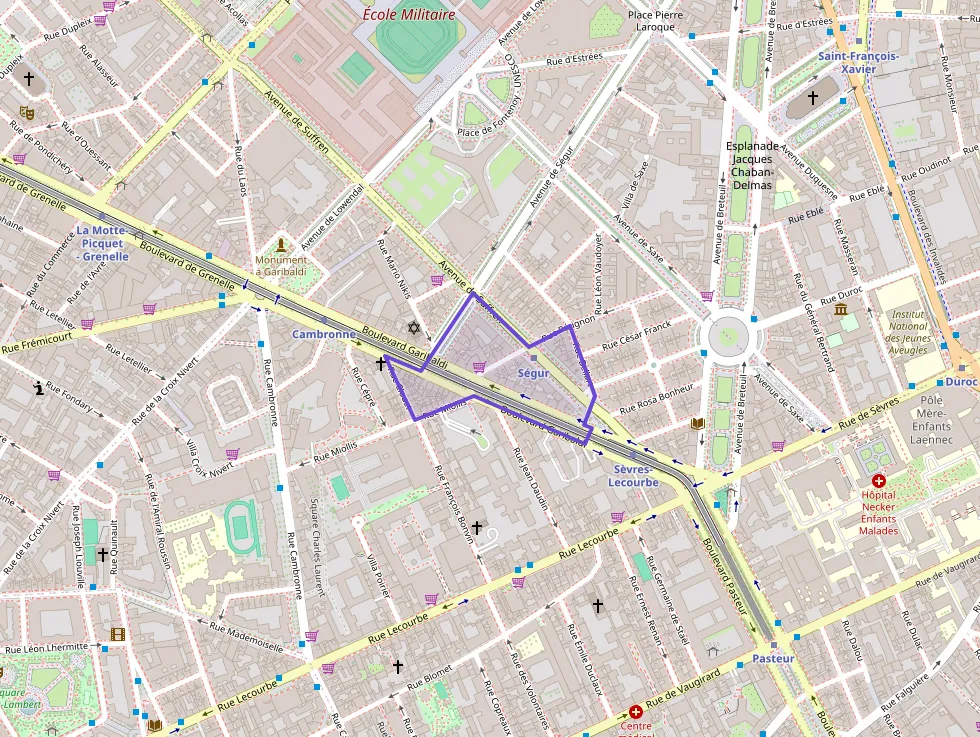 Appartement 20 m² une piece à vendre à Paris 15e Arrondissement