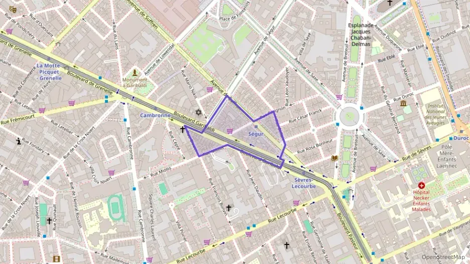 Appartement 85 m² quatre pièces à vendre à Paris 15e Arrondissement