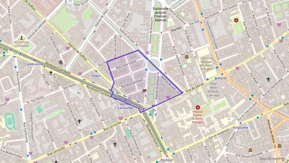 Appartement 47 m² trois pièces à vendre à Paris 15e Arrondissement