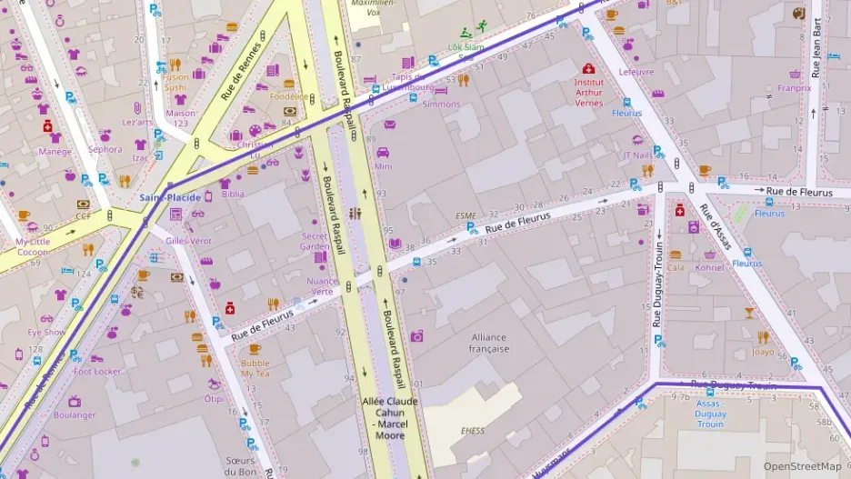 Appartement 70 m² deux pieces à vendre à Paris 6e Arrondissement