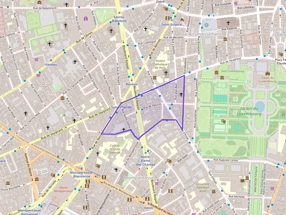 Appartement 70 m² deux pieces à vendre à Paris 6e Arrondissement