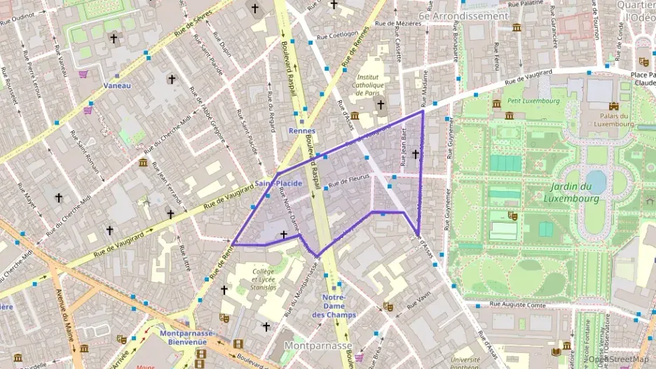 Appartement 70 m² deux pieces à vendre à Paris 6e Arrondissement