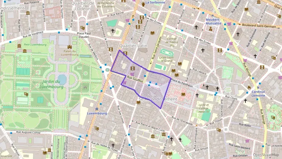 Appartement 93 m² quatre pièces à vendre à Paris 5e Arrondissement