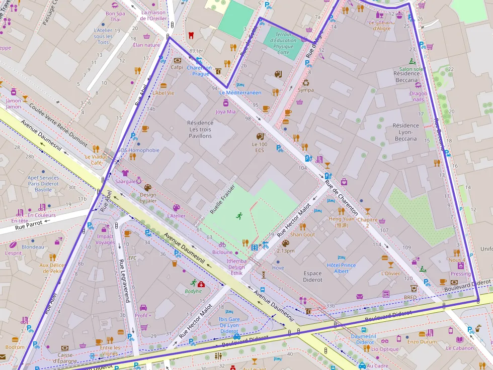 Appartement 99 m² trois pièces à vendre à Paris 12e Arrondissement Appartement 99 m² trois pièces à vendre à Paris 12e Arrondissement