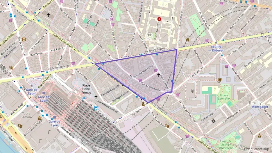 Appartement 44 m² trois pièces à vendre à Paris 12e Arrondissement