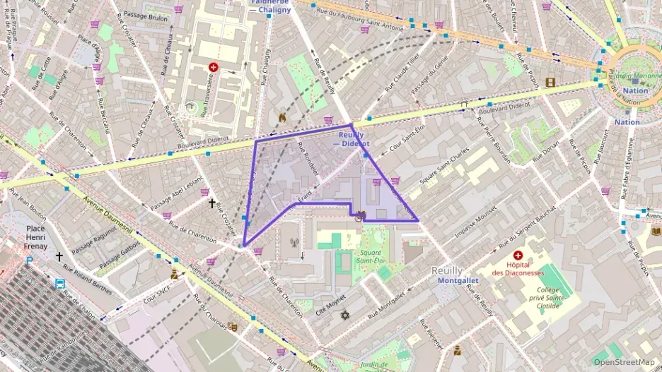 Appartement 83 m² une piece à vendre à Paris 12e Arrondissement Appartement 83 m² une piece à vendre à Paris 12e Arrondissement