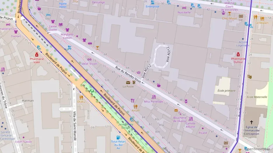 Appartement 35 m² trois pièces à vendre à Paris 12e Arrondissement Appartement 35 m² trois pièces à vendre à Paris 12e Arrondissement