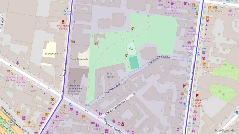 Appartement 69 m² deux pieces à vendre à Paris 12e Arrondissement