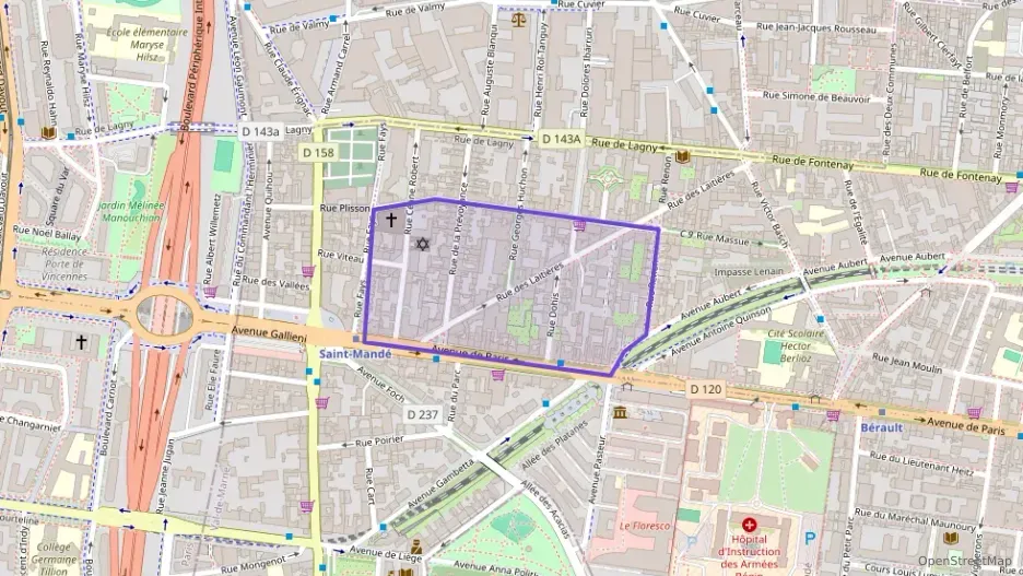 Appartement 32 m² deux pieces à vendre à Vincennes