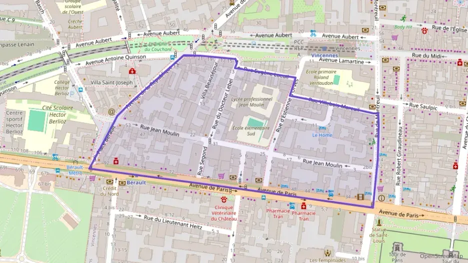 Appartement 56 m² trois pièces à vendre à Vincennes Appartement 56 m² trois pièces à vendre à Vincennes