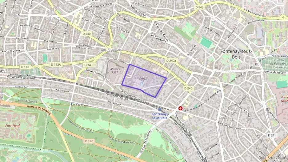 Appartement 73 m² trois pièces à vendre à Fontenay-sous-Bois