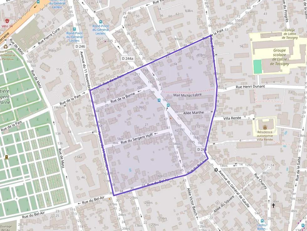 Appartement 54 m² deux pieces à vendre à Le Perreux-sur-Marne