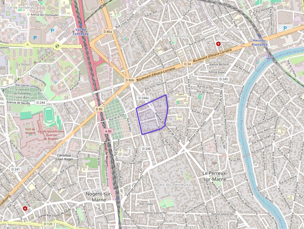 Appartement 54 m² deux pieces à vendre à Le Perreux-sur-Marne