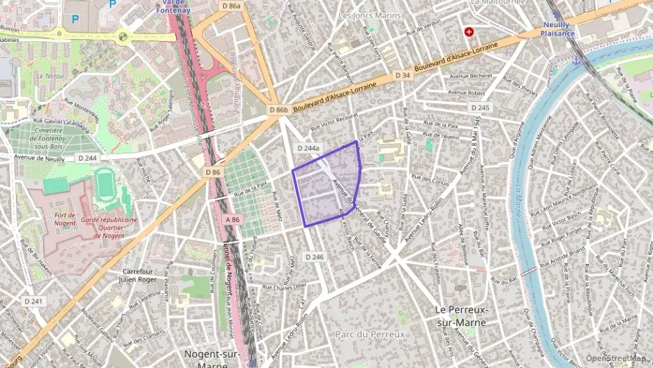 Appartement 54 m² deux pieces à vendre à Le Perreux-sur-Marne