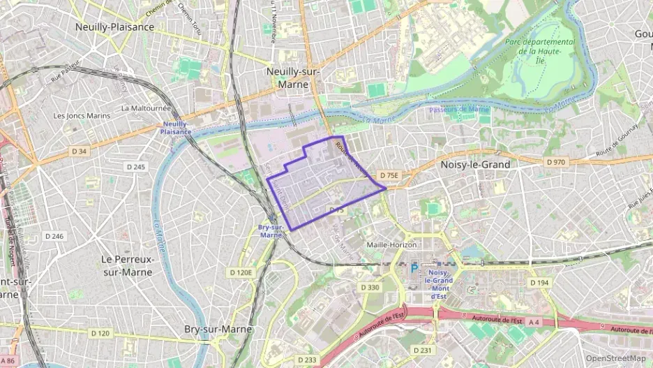 Appartement 67 m² trois pièces à vendre à Noisy-le-Grand