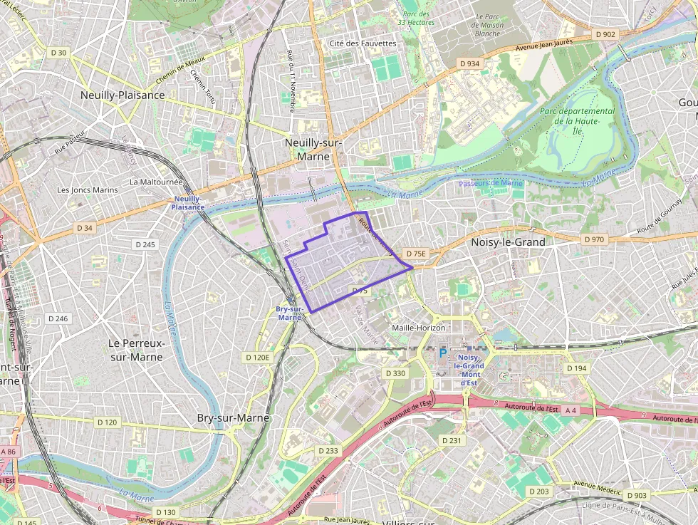 Appartement 62 m² trois pièces à vendre à Noisy-le-Grand