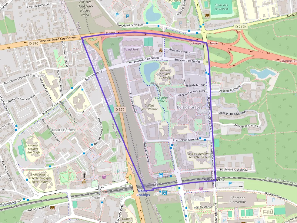 Appartement 41 m² une piece à vendre à Champs-sur-Marne
