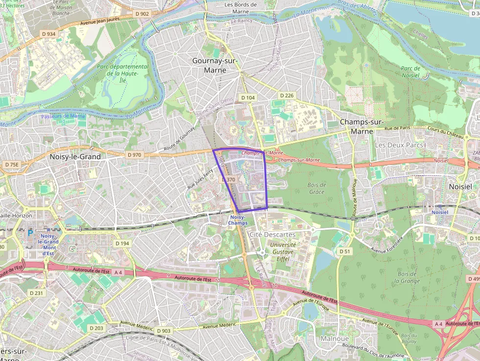 Appartement 41 m² une piece à vendre à Champs-sur-Marne