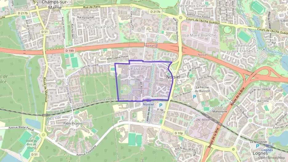 Appartement 70 m² trois pièces à vendre à Noisiel Appartement 70 m² trois pièces à vendre à Noisiel