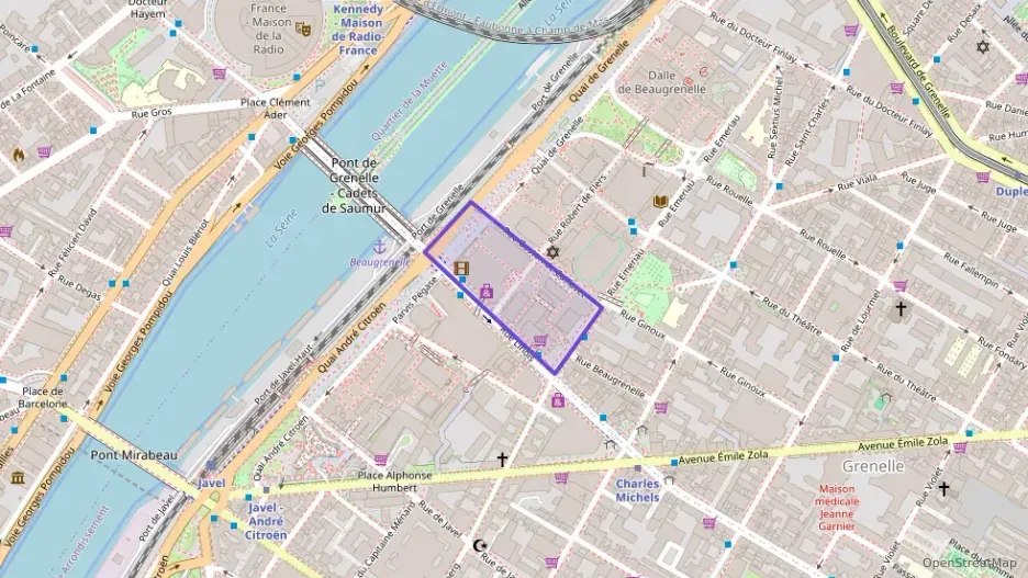 Appartement 73 m² trois pièces à vendre à Paris 15e Arrondissement
