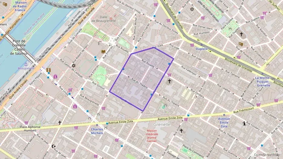 Appartement 45 m² deux pieces à vendre à Paris 15e Arrondissement