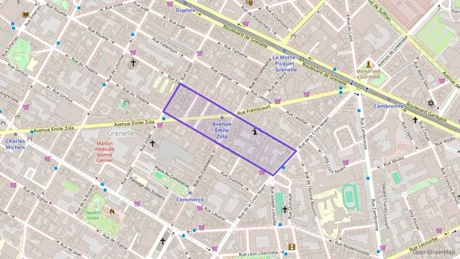 Appartement 38 m² deux pieces à vendre à Paris 15e Arrondissement