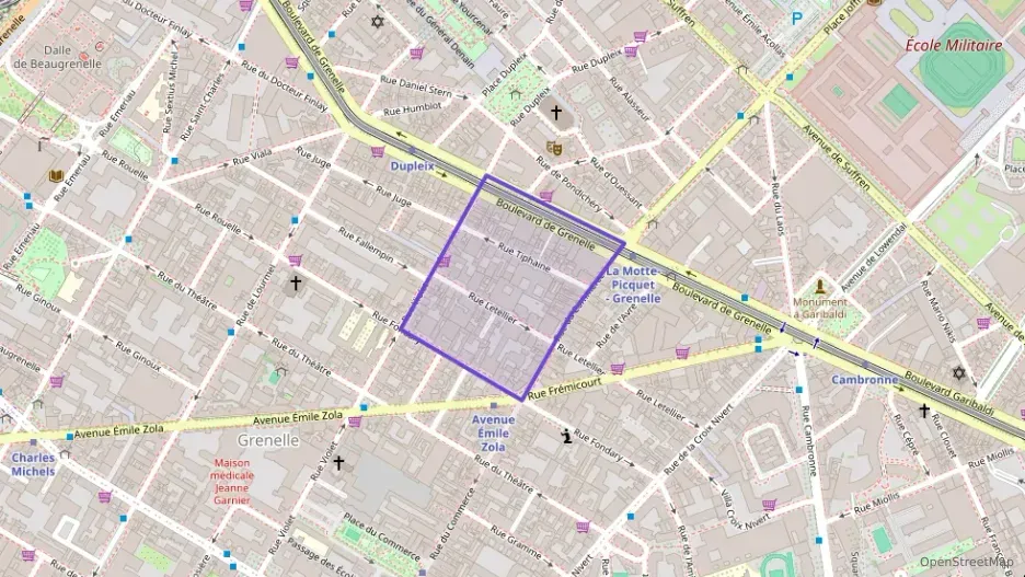 Appartement 95 m² quatre pièces à vendre à Paris 15e Arrondissement