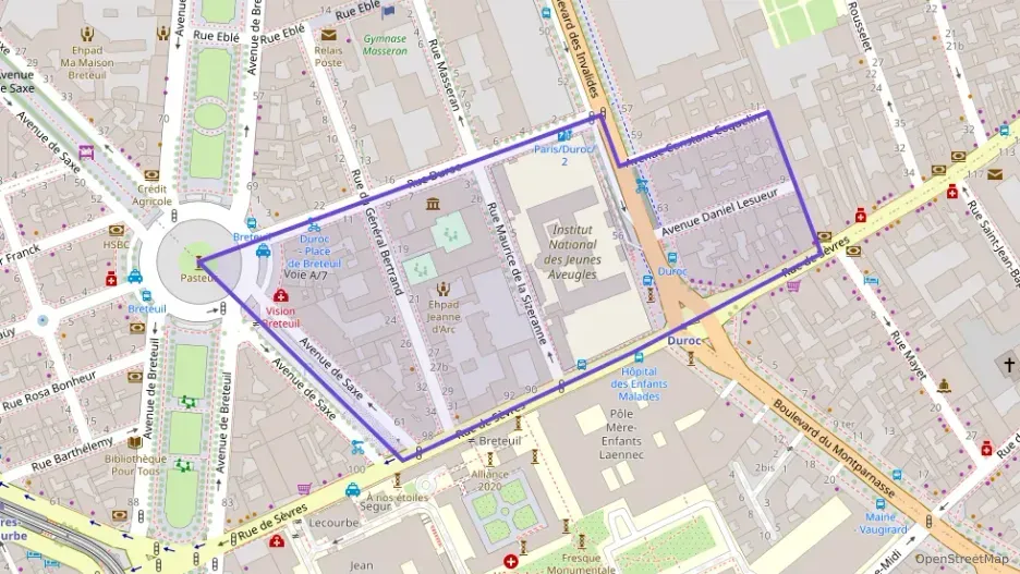 Appartement 90 m² trois pièces à vendre à Paris 7e Arrondissement