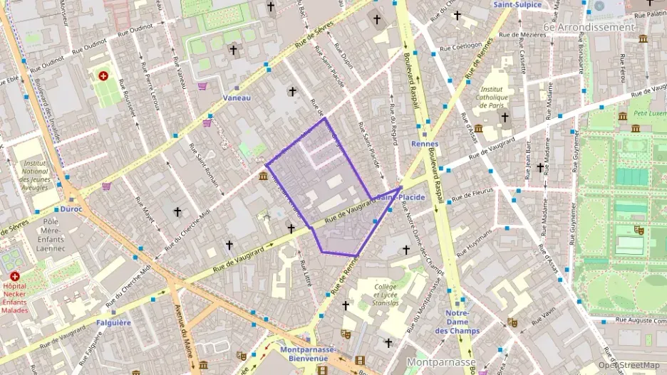 Appartement 46 m² deux pieces à vendre à Paris 6e Arrondissement