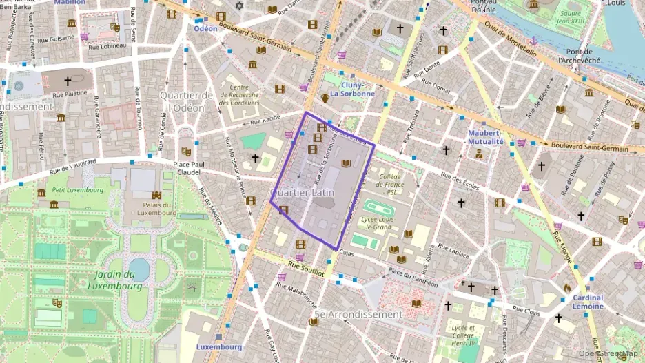 Appartement 67 m² trois pièces à vendre à Paris 5e Arrondissement