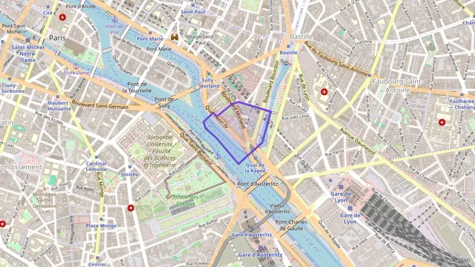 Appartement 103 m² quatre pièces à vendre à Paris 4e Arrondissement