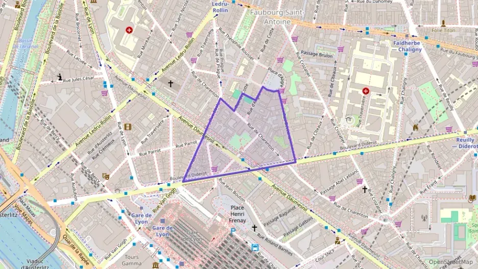 Appartement 41 m² deux pieces à vendre à Paris 12e Arrondissement