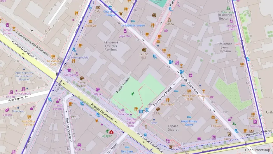 Appartement 46 m² deux pieces à vendre à Paris 12e Arrondissement Appartement 46 m² deux pieces à vendre à Paris 12e Arrondissement