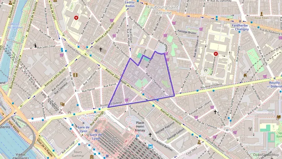 Appartement 46 m² deux pieces à vendre à Paris 12e Arrondissement Appartement 46 m² deux pieces à vendre à Paris 12e Arrondissement