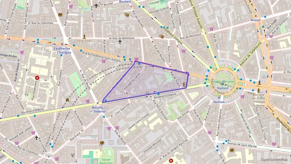 Appartement 25 m² deux pieces à vendre à Paris 12e Arrondissement Appartement 25 m² deux pieces à vendre à Paris 12e Arrondissement