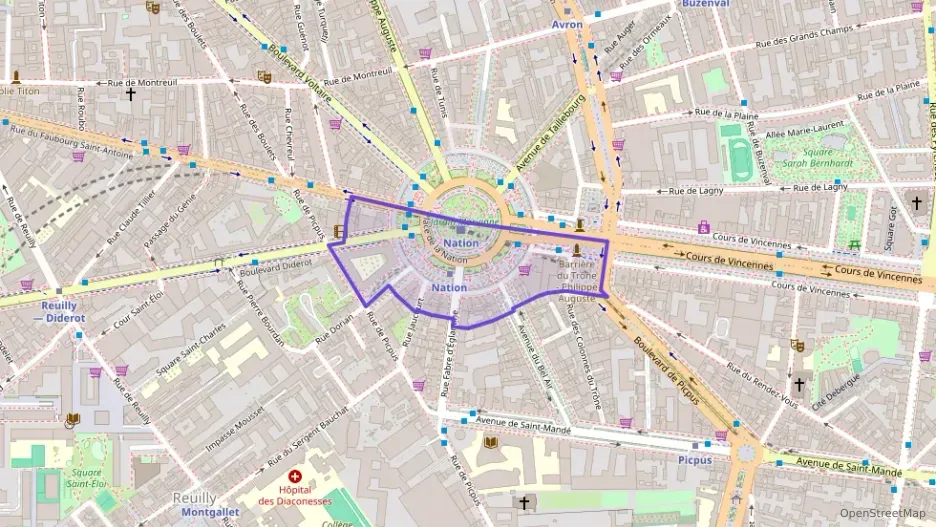 Appartement 60 m² trois pièces à vendre à Paris 12e Arrondissement
