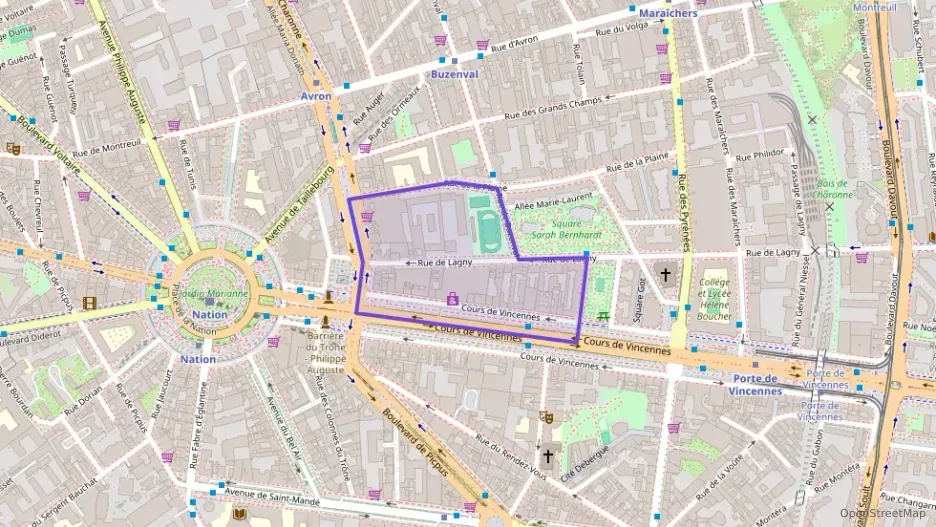 Appartement 40 m² deux pieces à vendre à Paris 20e Arrondissement