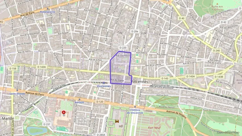 Appartement 66 m² trois pièces à vendre à Vincennes
