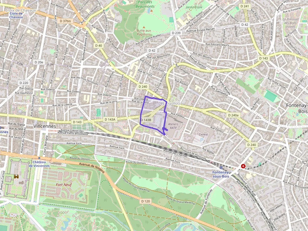 Appartement 50 m² deux pieces à vendre à Vincennes