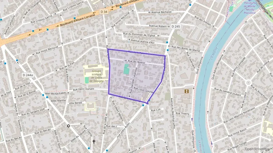 Appartement 85 m² quatre pièces à vendre à Le Perreux-sur-Marne