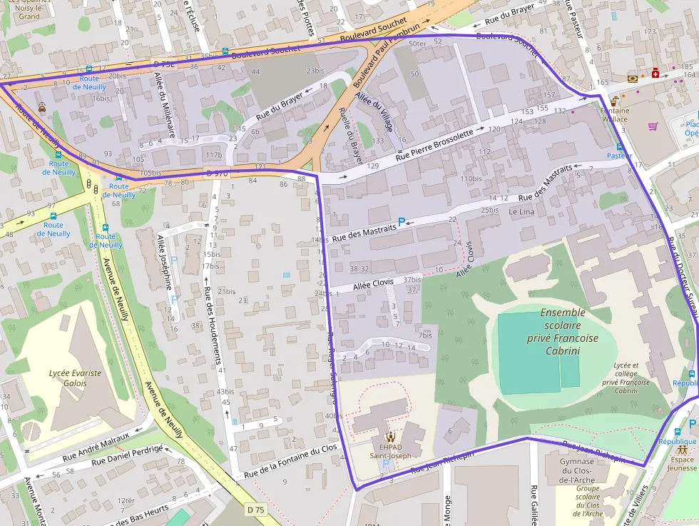 Appartement 75 m² quatre pièces à vendre à Noisy-le-Grand