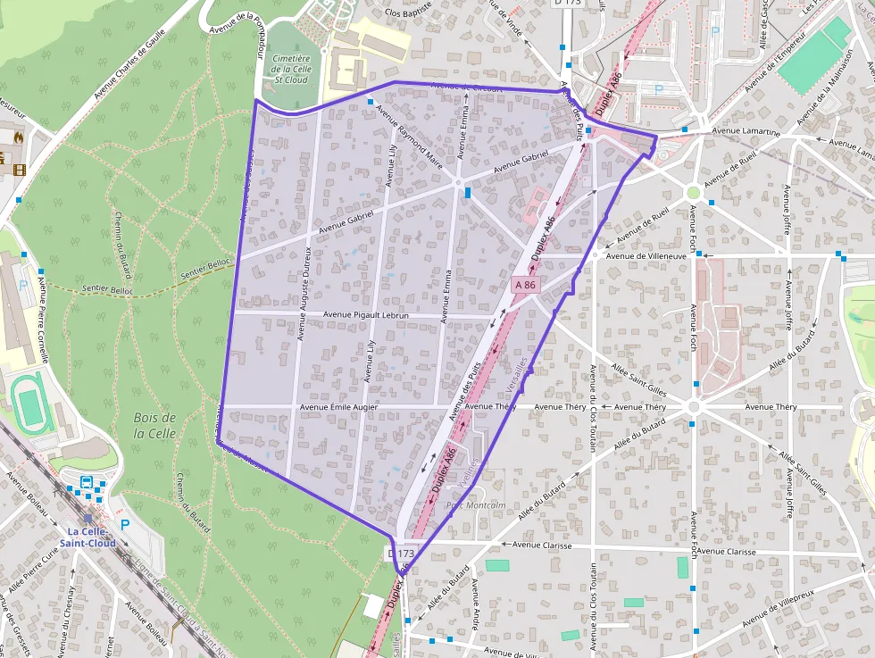 Appartement 38 m² deux pieces à vendre à La Celle-Saint-Cloud